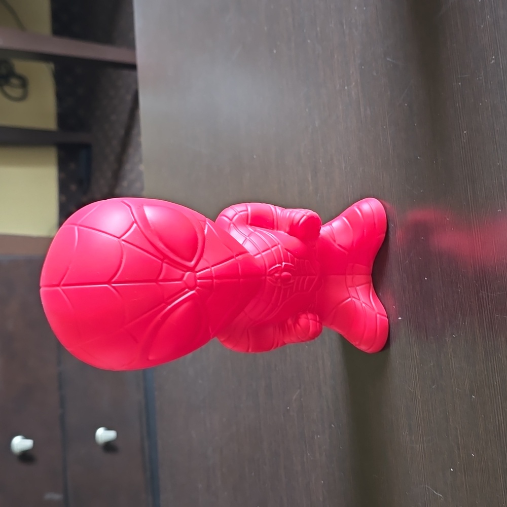 Spiderman Shaped Silicone Zip-Up Pouch
